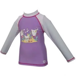 Arena Friends LS UV Tee Kids lilac/white -Paddling Sales Store arena friends ls uv tee kids lilac white 3