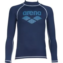 Arena Rash LS UV Vest Boys navy