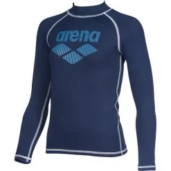 Arena Rash LS UV Vest Boys navy -Paddling Sales Store arena rash ls uv vest boys navy 3