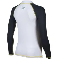 Arena Rash LS UV Vest Boys white/ash grey -Paddling Sales Store arena rash ls uv vest boys white ash grey 4