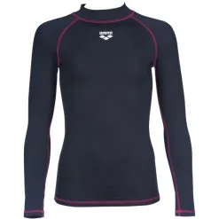 Arena Rash LS UV Vest Girls ash grey