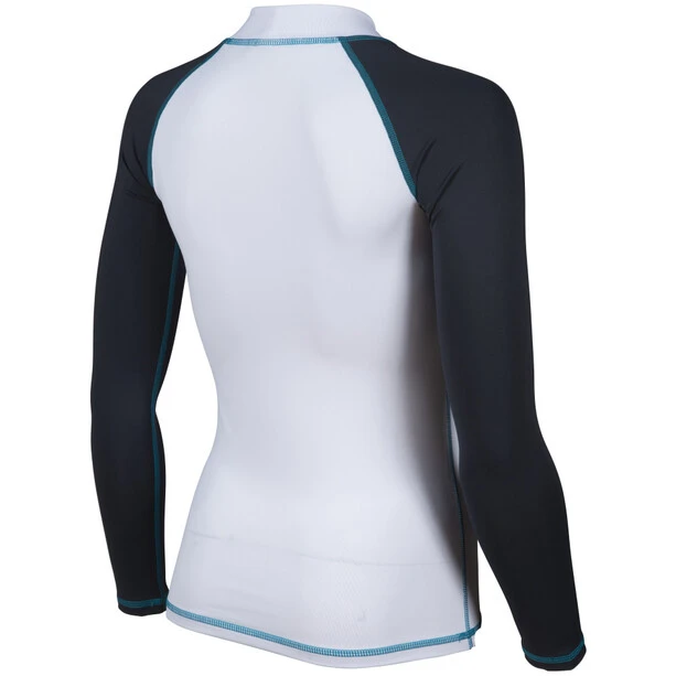 Arena Rash LS UV Vest Girls white/ash grey 4 Arena Rash LS UV Vest Girls white/ash grey - Image 4