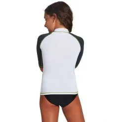 Arena Rash SS UV Vest Girls white/ash grey -Paddling Sales Store arena rash ss uv vest girls white ash grey 6