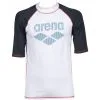 Arena Rash SS UV Vest Men white/ash grey