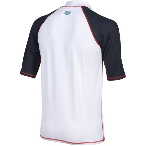 Arena Rash SS UV Vest Men white/ash grey 4 Arena Rash SS UV Vest Men white/ash grey - Image 4