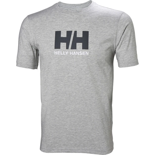 Helly Hansen HH Logo T-Shirt Men grey melange 1 Helly Hansen HH Logo T-Shirt Men grey melange
