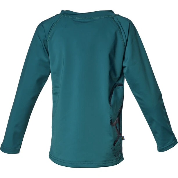 Isbjörn of Sweden Sun Sweater Kids emerald green 2 Isbjörn of Sweden Sun Sweater Kids emerald green - Image 2