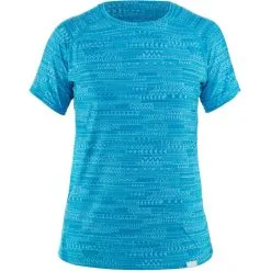 NRS H2Core Silkweight Shortsleeve Shirt Women cyan