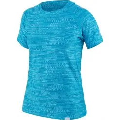 NRS H2Core Silkweight Shortsleeve Shirt Women cyan -Paddling Sales Store nrs h2core silkweight shortsleeve shirt women cyan 3