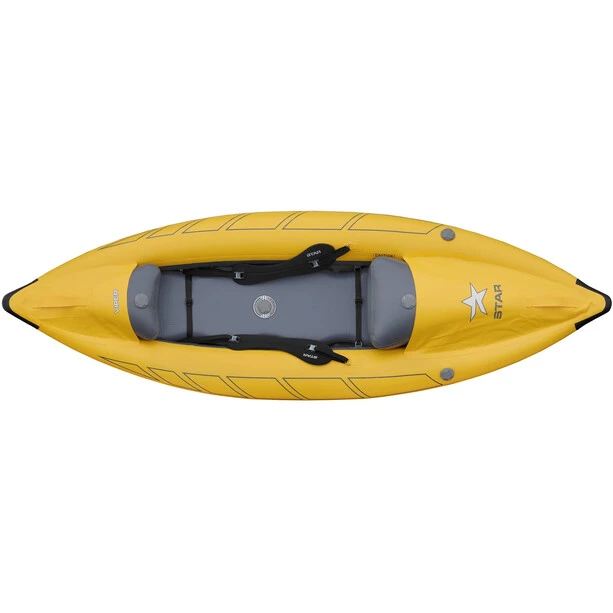 NRS STAR Viper Inflatable Kayak 9'6" yellow 2 NRS STAR Viper Inflatable Kayak 9'6" yellow - Image 2