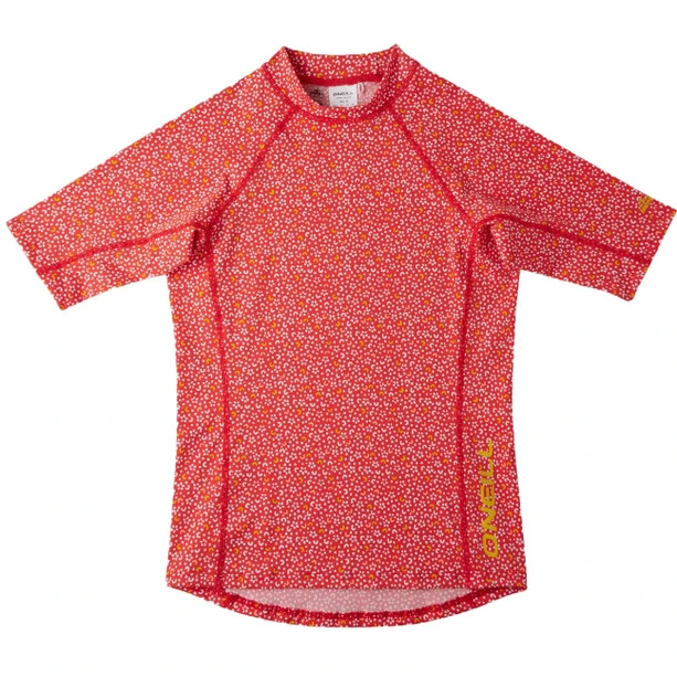 O'Neill AOP Print SS Skin Girls red ao 1 O'Neill AOP Print SS Skin Girls red ao
