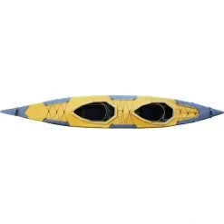 Pakboats Puffin Saranac Douple Deck yellow