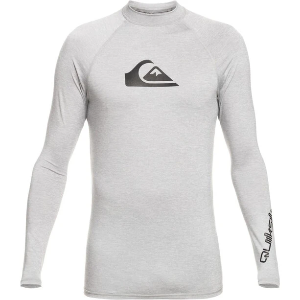 Quiksilver All Time Longsleeve Rashguard Men sleet heather 1 Quiksilver All Time Longsleeve Rashguard Men sleet heather