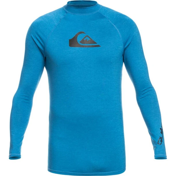 Quiksilver All Time Longsleeve Rashguard Men vallarta blue heather 1 Quiksilver All Time Longsleeve Rashguard Men vallarta blue heather