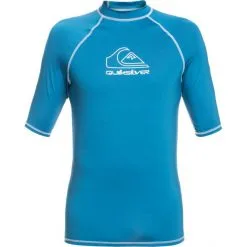 Quiksilver On Tour Shortsleeve Rashguard Men vallarta blue