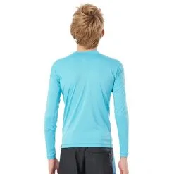 Rip Curl Corp LS UV Shirt Boys blue -Paddling Sales Store rip curl corp ls uv shirt boys blue 3