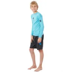 Rip Curl Corp LS UV Shirt Boys blue -Paddling Sales Store rip curl corp ls uv shirt boys blue 4