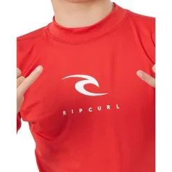 Rip Curl Corp SS UV Shirt Boys red -Paddling Sales Store rip curl corp ss uv shirt boys red 3