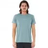 Rip Curl Dawn Patrol LS UV Shirt Men mid blue marle
