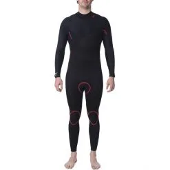 Rip Curl Omega 3/2 Back Zip Steamer Wetsuit Men black -Paddling Sales Store rip curl omega 3 2 back zip steamer wetsuit men black 4