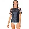 Rip Curl Playabella Relaxed SS Shirt Women black/gold