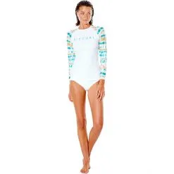 Rip Curl Summer Breeze Relaxed LS Shirt Women white -Paddling Sales Store rip curl summer breeze relaxed ls shirt women white 3