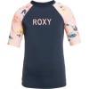 Roxy Lycra Printed SS UV Shirt Girls tropical peach tropical bree s