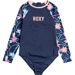 Roxy Sporty Onesie Girls mood indigo rg floral flow