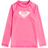 Roxy Whole Hearted LS UV Shirt Girls pink guava